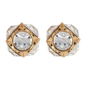 NWT: Kate Spade Round Crystal Stud Earrings
